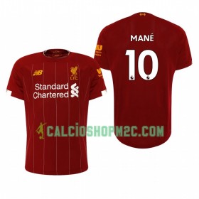 Liverpool Sadio Mane 10 Maglia Prima 2019/2020 Manica Corta